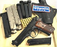 Gama de pistolas Beretta 9x19 disponvel na QUALIFIRE